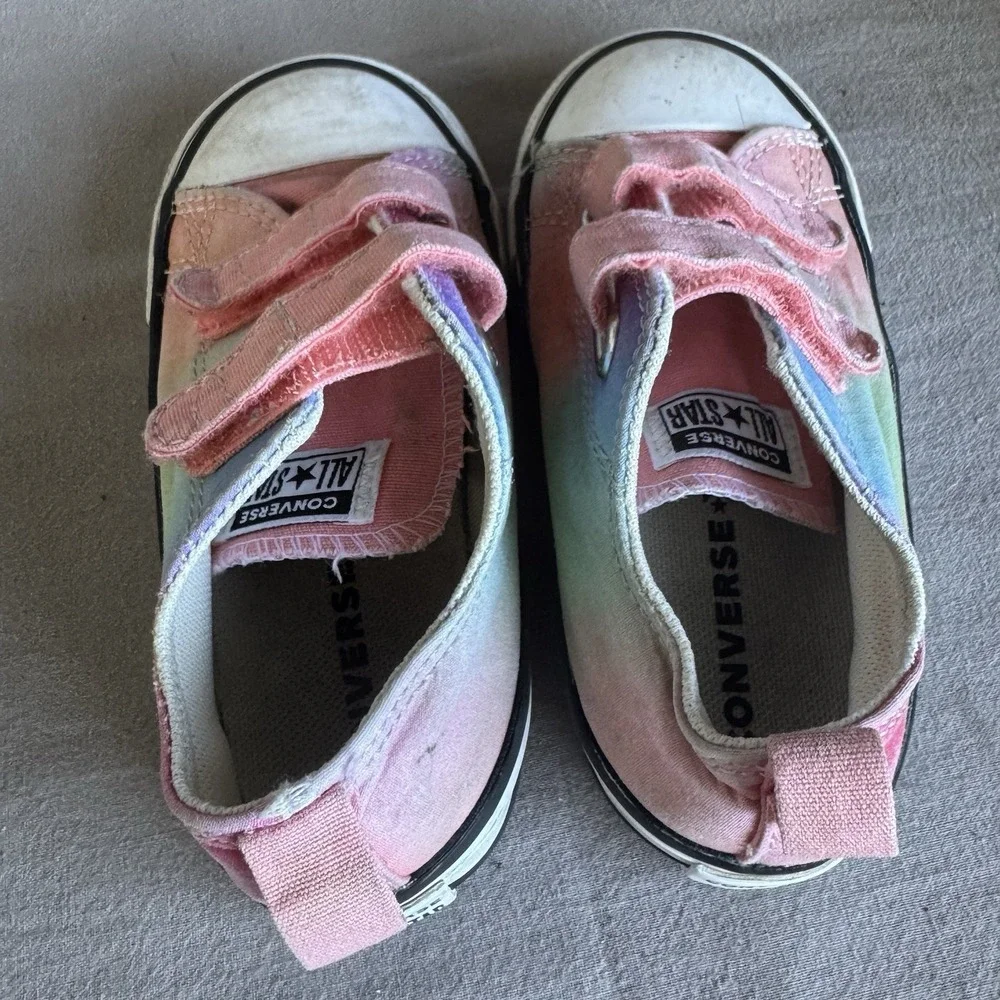 Size 8c - Converse Chuck Taylor All Star 2V Oxford Infant/Toddler Shoes A03966F
